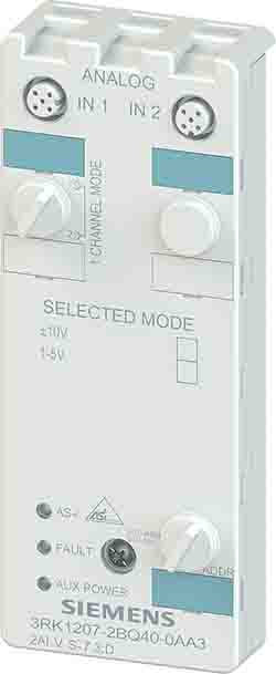 Siemens AS-I K60 Series Analog I/O Module for Use with Field Work