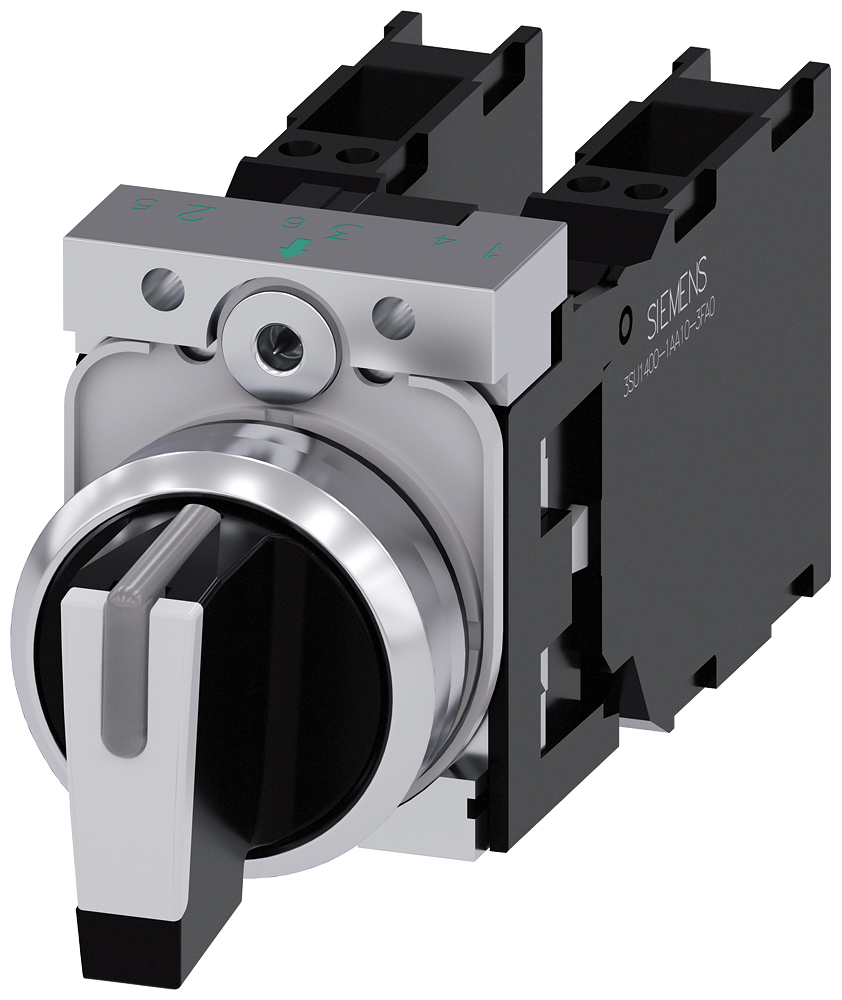 Siemens Selector Switch -, Illuminated 3 Positions
