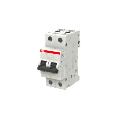ABB S202L MCB, 2P, 25A Curve C, 400V AC, 6 kA Breaking Capacity