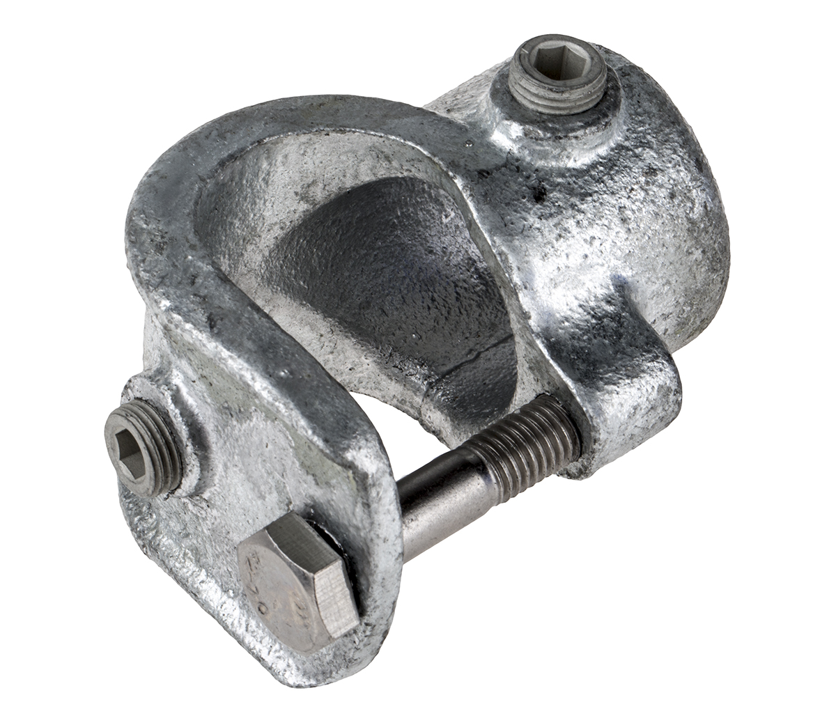 RS PRO M6 T-Clamp, Connecting Component, Strut Profile Type 1, Round Tube Size Type 1