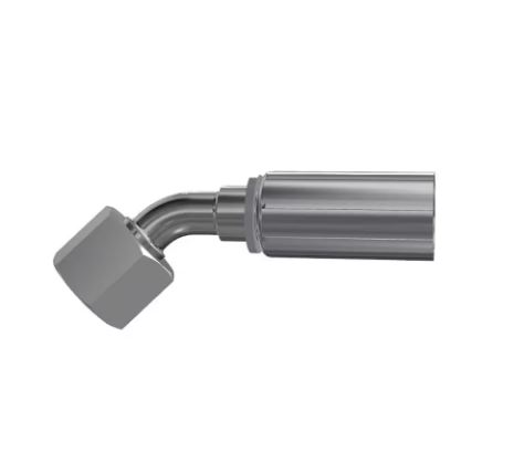 Parker Hydraulic Swivel 1/2 in Hose to M30 x 2 Female, 10C48-20-8