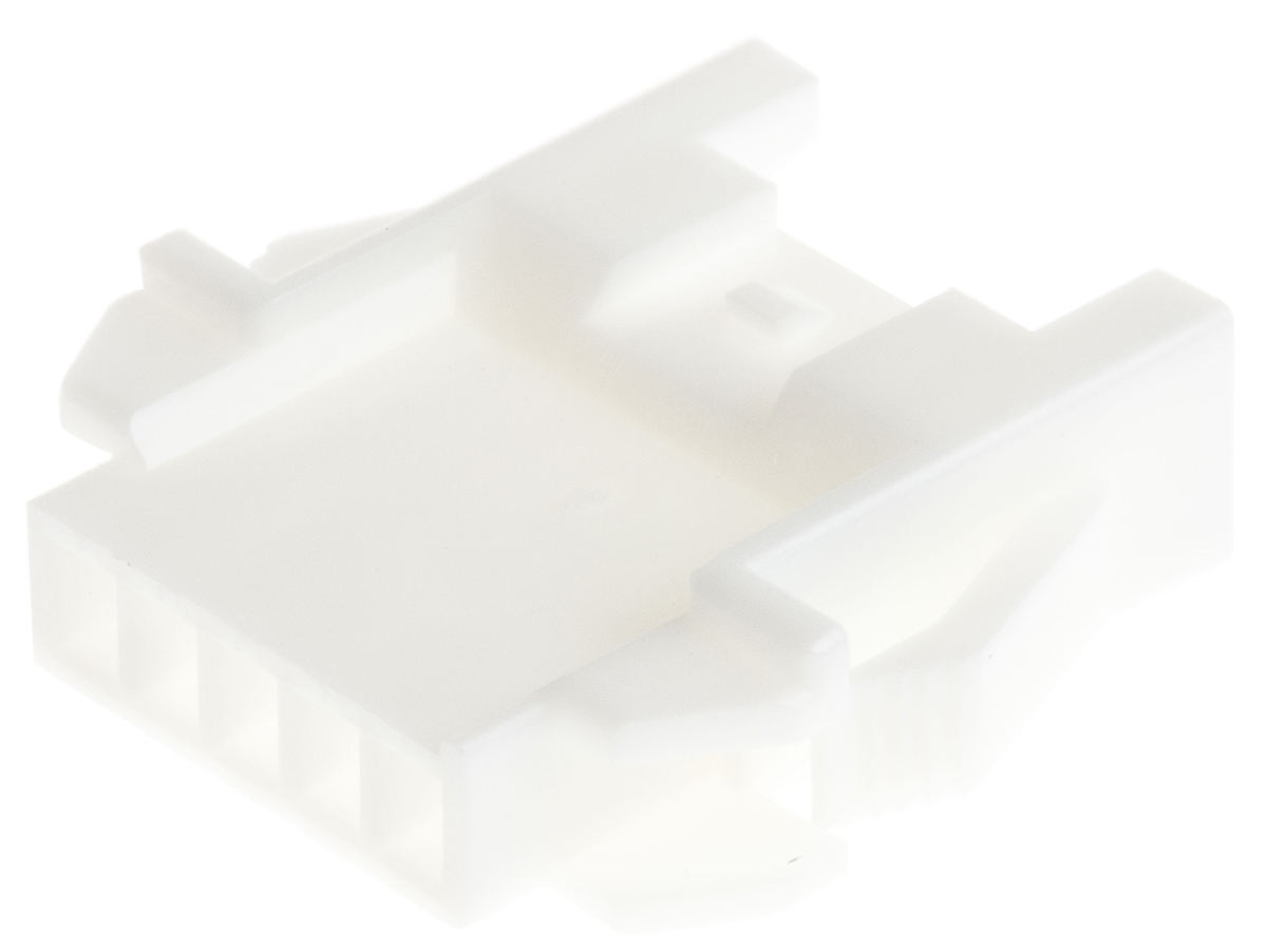 JST Female Connector Housing, 5 Way, 1 Row