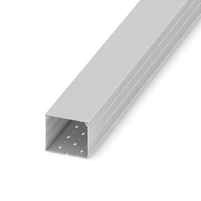 Phoenix Contact CD Grey Cable Trunking - Open Slot, W100 mm x D80mm, L2m, PVC