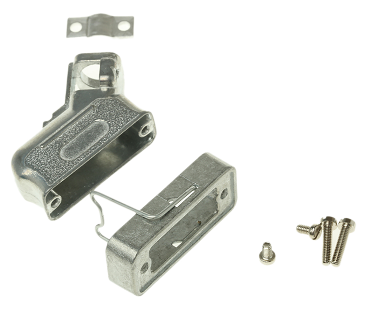 Cinch Right Angle D Sub Backshell, 15 Way, Strain Relief