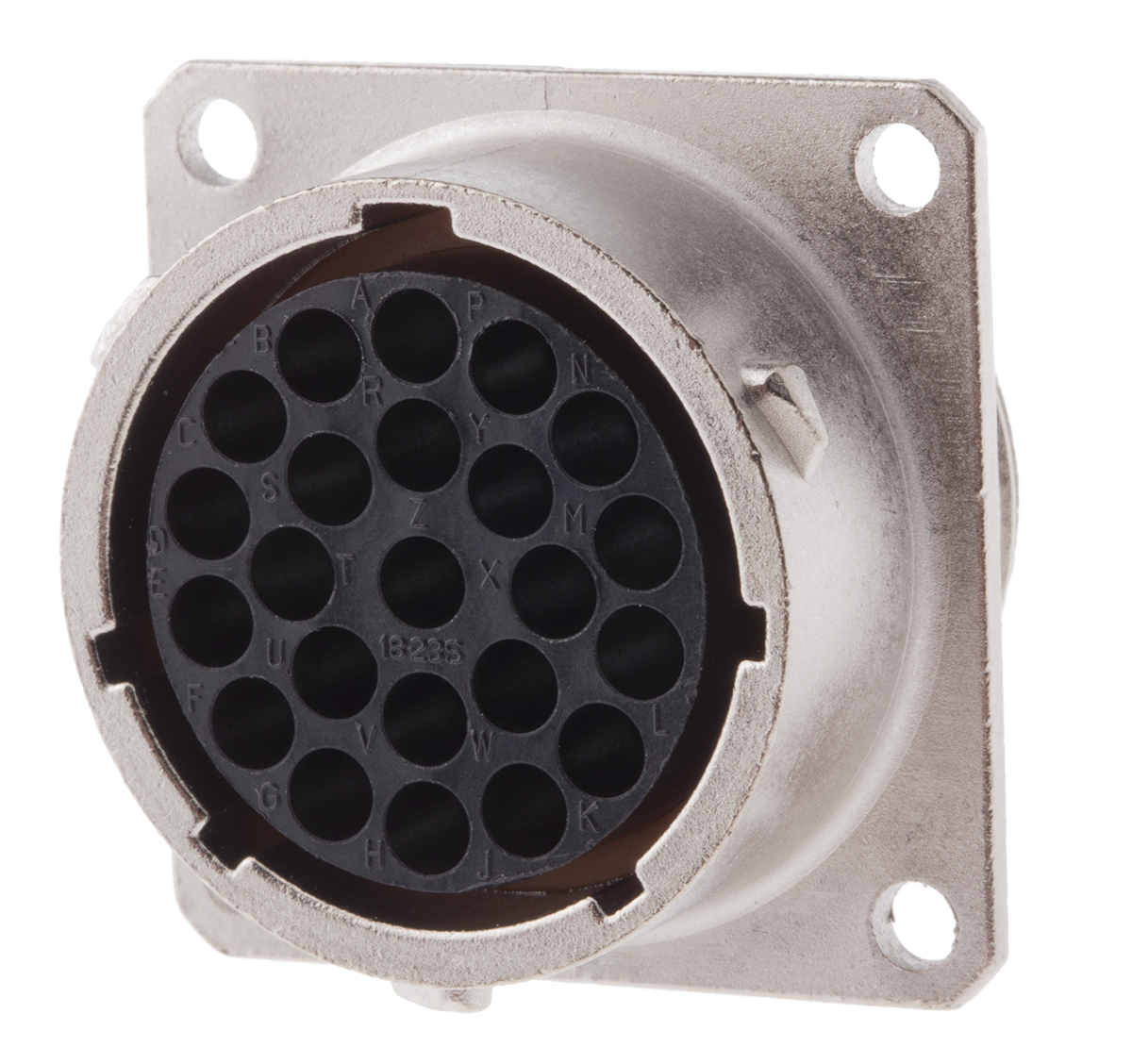 Souriau Sunbank by Eaton, UTO 23 Way Wall Mount MIL Spec Circular Connector Receptacle, Socket Contacts,Shell Size 18,