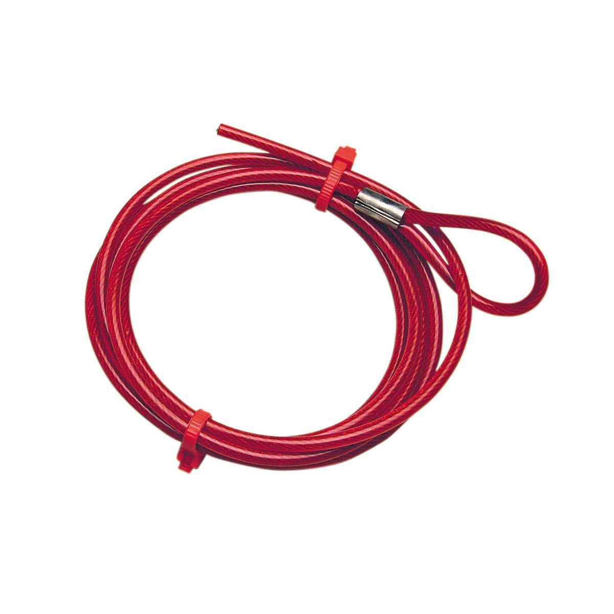 Brady Red Plastic Cable Lock