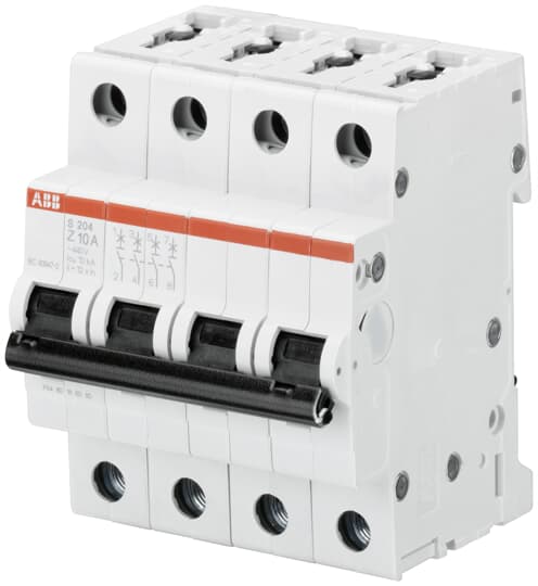 ABB System Pro M Compact S200 MCB, 4P, 10A, Type Z