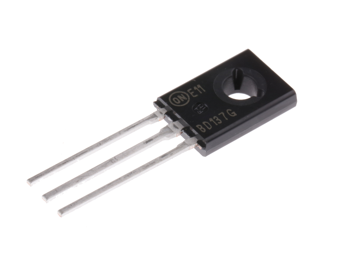 onsemi BD137G NPN Transistor, 1.5 A, 60 V, 3-Pin TO-225