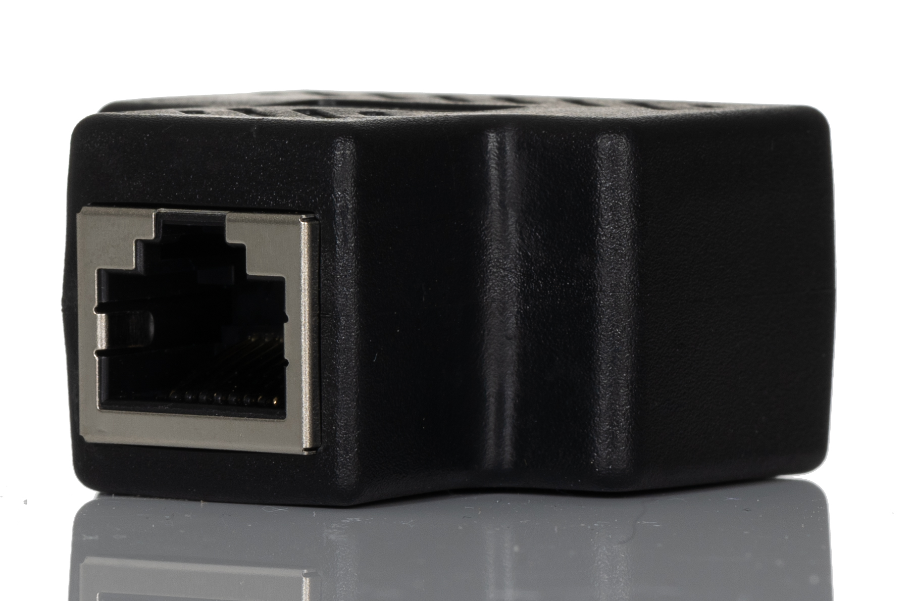 RS PRO 2-Port RJ45 Female Splitter Adapter, Shielded