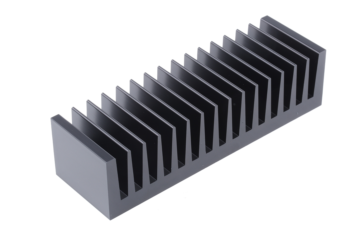 Fischer Elektronik Heatsink, Universal Rectangular Alu, 1.3K/W, 50 x 160 x 40mm