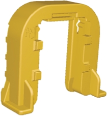 TE Connectivity, HDSCS Mounting Clip for use with Automotive Connector Housing