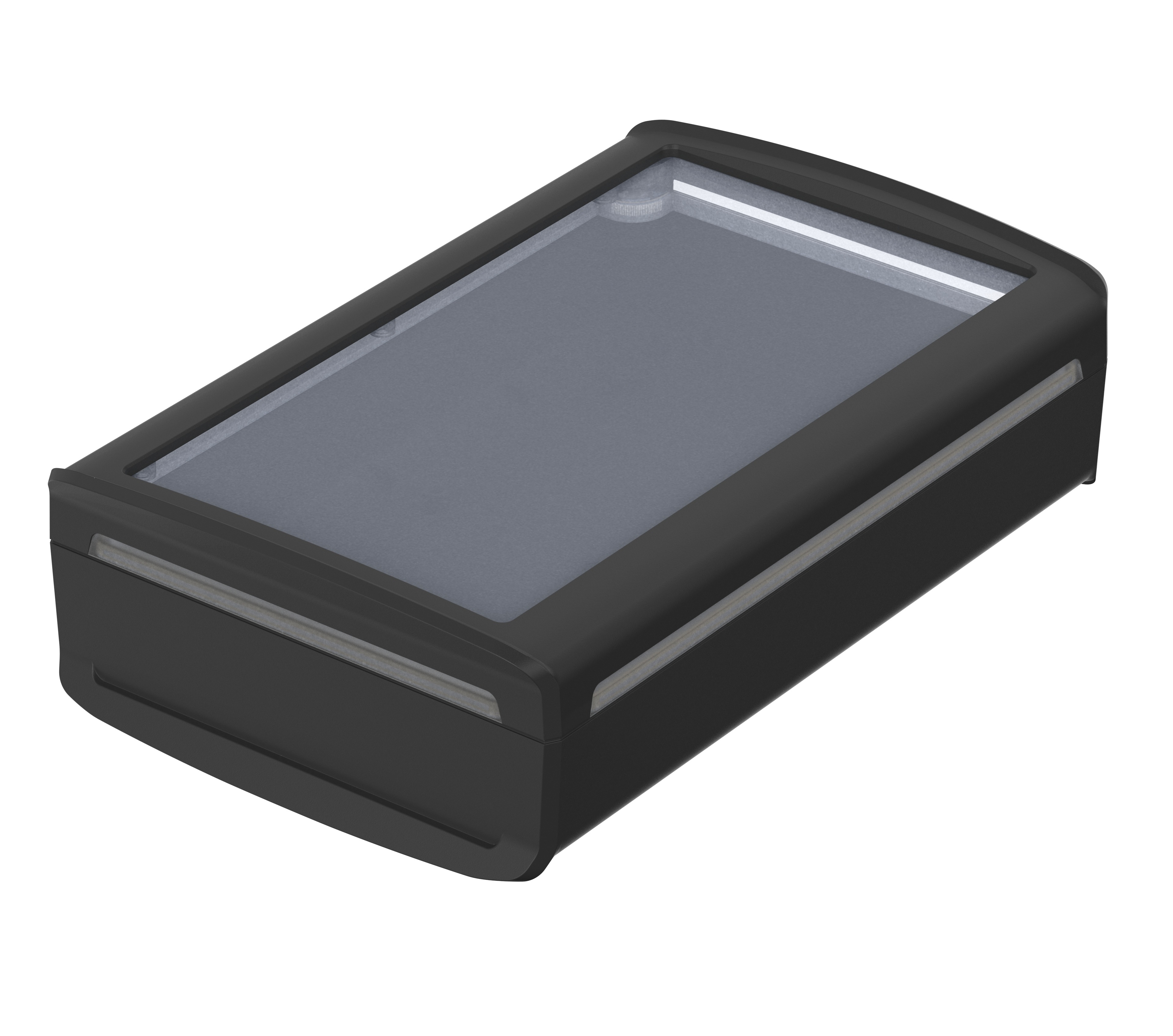 Bopla BoVersa Series Black, Transparent Polycarbonate General Purpose Enclosure, 222.3 x 140 x 63mm