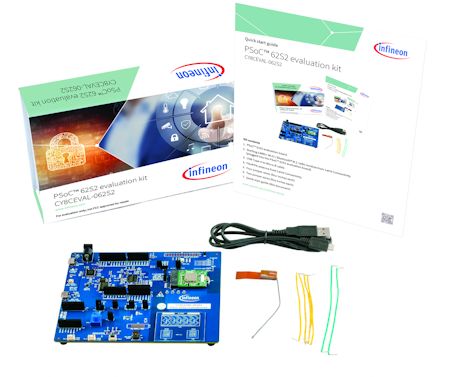 Infineon PSOC™ 62S2 Evaluation Kit PSoC62 MCU Bluetooth, WiFi Evaluation Kit 150MHz CY8CEVAL-062S2