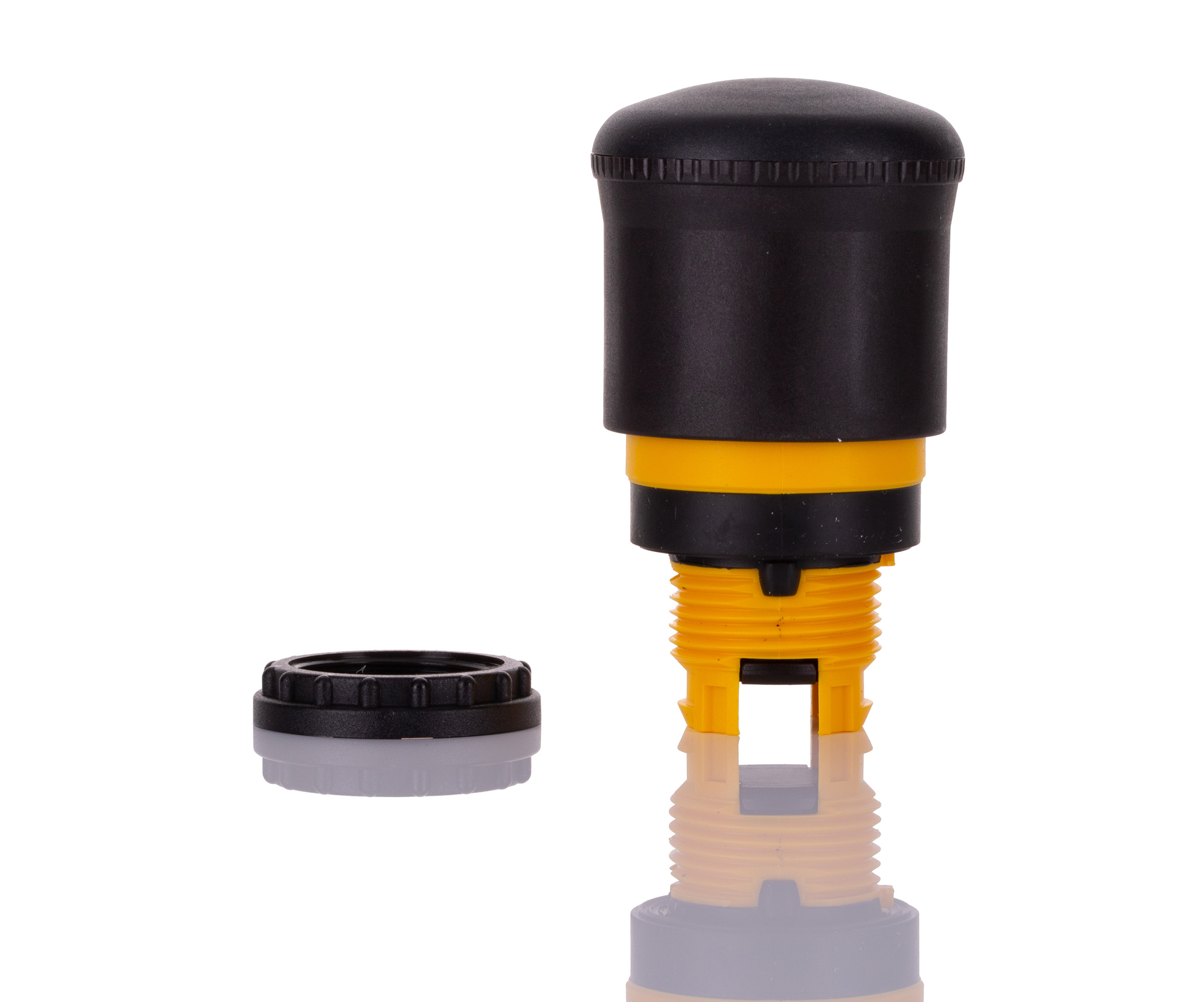 Eaton RMQ Titan M22 Series Black Pull Release Push Button, 22mm Cutout, IP66, IP67, IP69K, ATEX