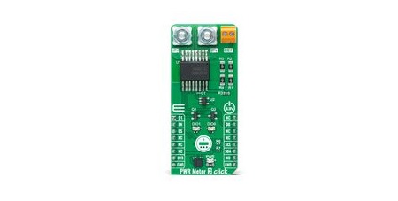 MikroElektronika PWR Meter 3 Click - 15A Sensor Add-On Board Add On Board for Power Mnitoring Device Industrial
