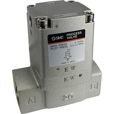 SMC Pneumatic Control Valve VNA201A-15A-B, 2 port(s) , NO, G1/2