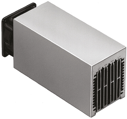 Fischer Elektronik Heatsink, Universal Rectangular Alu with fan, 0.2K/W, 100 x 62 x 74mm