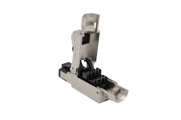 HellermannTyton Connectivity HTC Series Plug Ethernet Connector, Cable, Cat6a Straight 1 Port