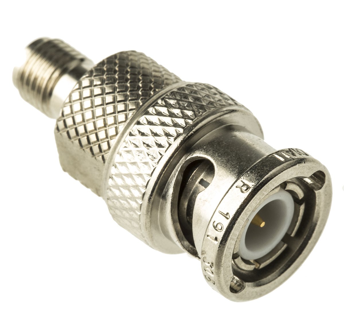 Radiall Straight 50Ω RF Adapter SMA Socket to BNC Plug 4GHz