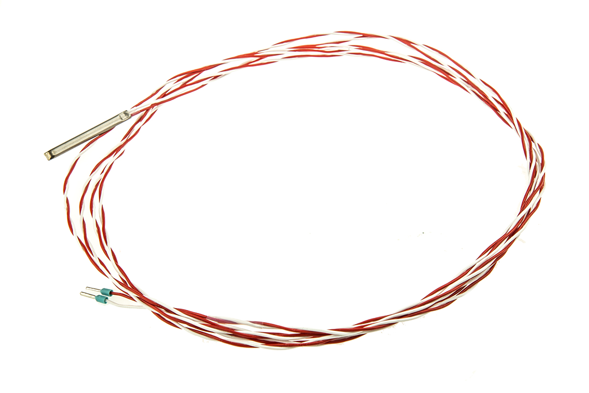 Jumo PT100 RTD Sensor, 4mm Dia, 40mm Long, 2 Wire, Probe, Class B +260°C Max