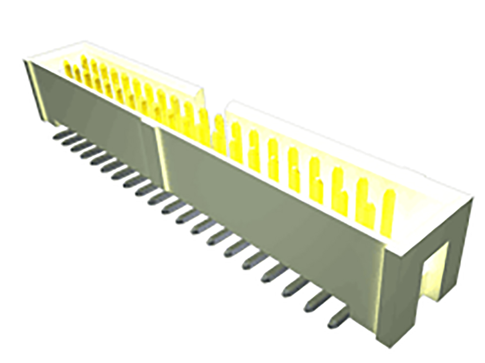 Samtec HTST Series Straight Surface PCB Header, 20 Contact(s), 2.54 mm Pitch, 2 Row, Shrouded