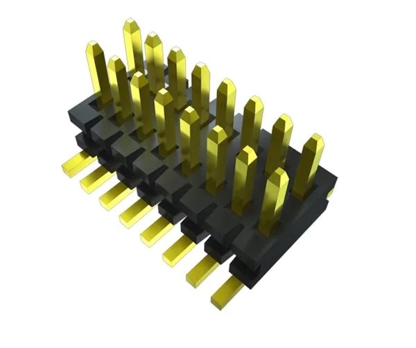 Samtec FTE Series Vertical Surface PCB Header, 16 Contact(s), 0.8 mm Pitch, 2 Row, Unshrouded