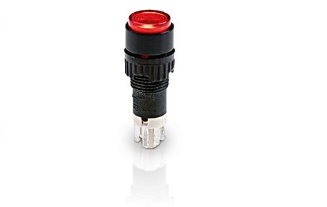 RAFI Pushbutton Non-illuminated Series Yellow Momentary Push Button, 9.1mm Cutout, IP40