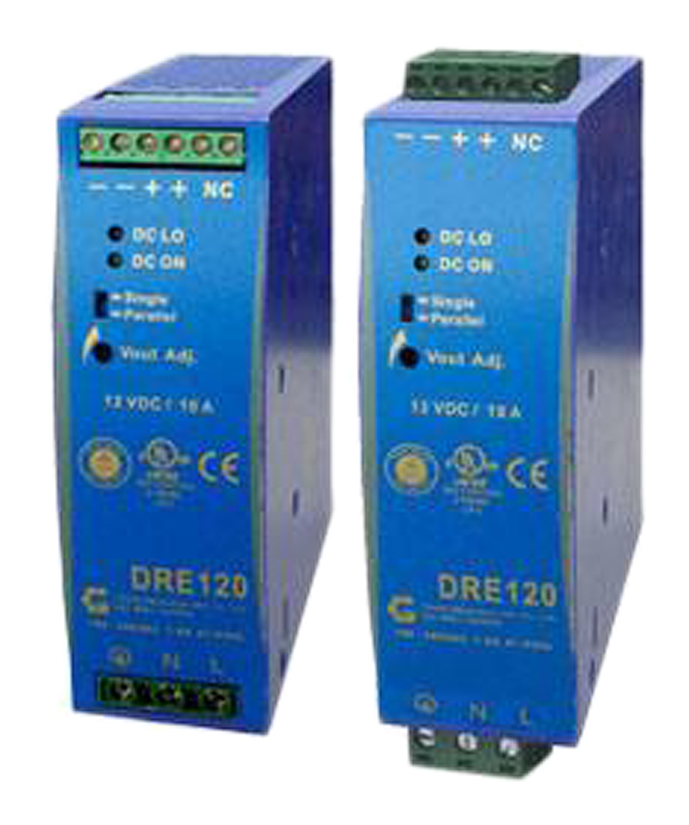 Chinfa DRE120 Switched Mode DIN Rail Power Supply, 230V ac, 12V dc dc Output, 10A Output, 120W