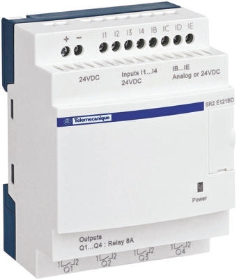 Schneider Electric Zelio Logic Series Logic Module, 24 V ac Supply, Relay Output, 12-Input, Discrete Input