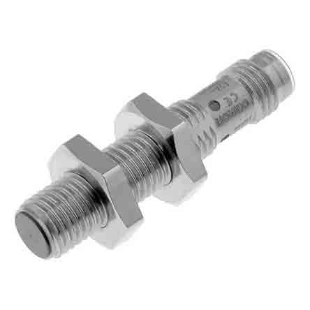 Omron Inductive Threaded Barrel Proximity Sensor, M8, 2 mm Detection, NPN NO, 12 → 24 V dc