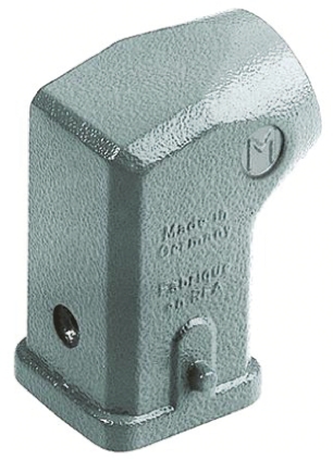 HARTING Han EMC Heavy Duty Power Connector Hood, M20 x 1.5 Thread, Side Entry