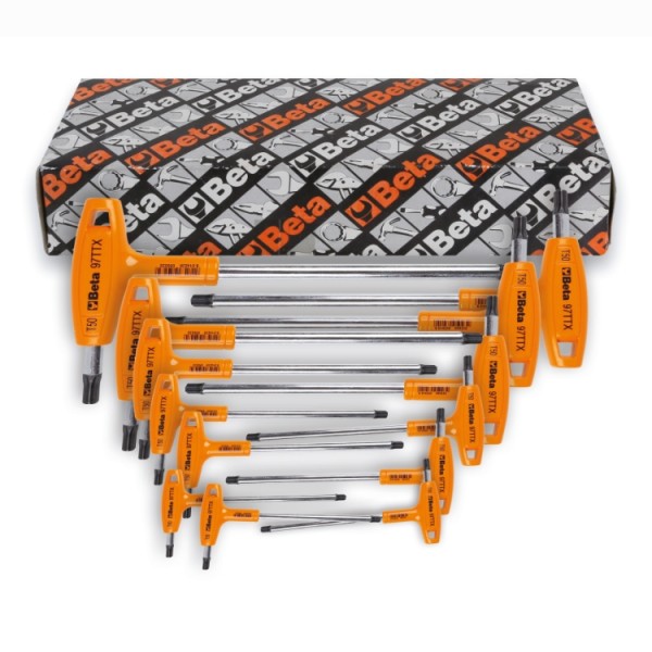BETA 8-Piece Torx Key Set, T Shape, Long Arm