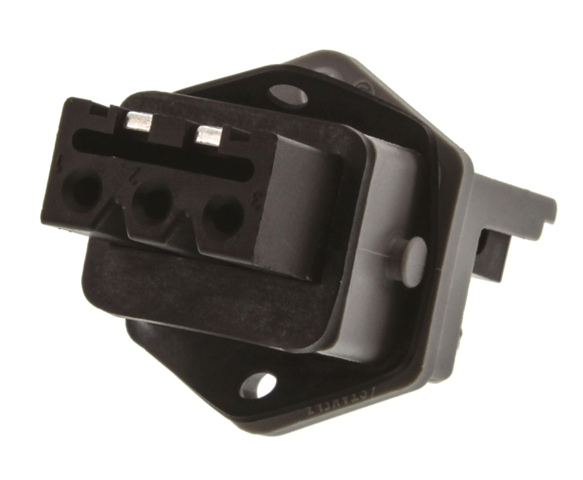 Hirschmann, ST IP54 Black, Grey Panel Mount 3P + E Industrial Power Socket, Rated At 16A, 250 V, 400 V