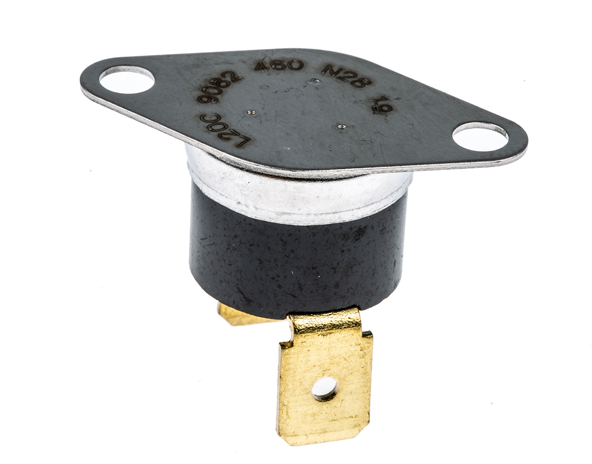 Honeywell Bi-Metallic Thermostat, Opens at +20°C, Closes at 10°C, +150°C Max, NC, Automatic Reset, Bracket Mount