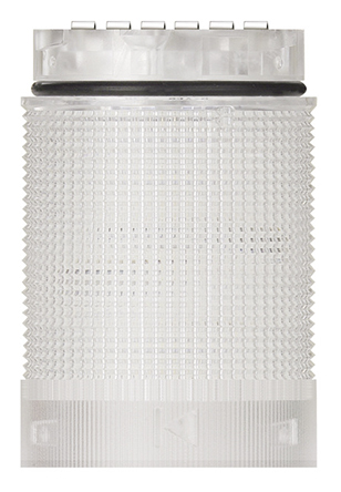 Werma KombiSIGN 40 Series Red Flashing Effect Beacon Tower, 24 V dc, LED Bulb, DC, IP66