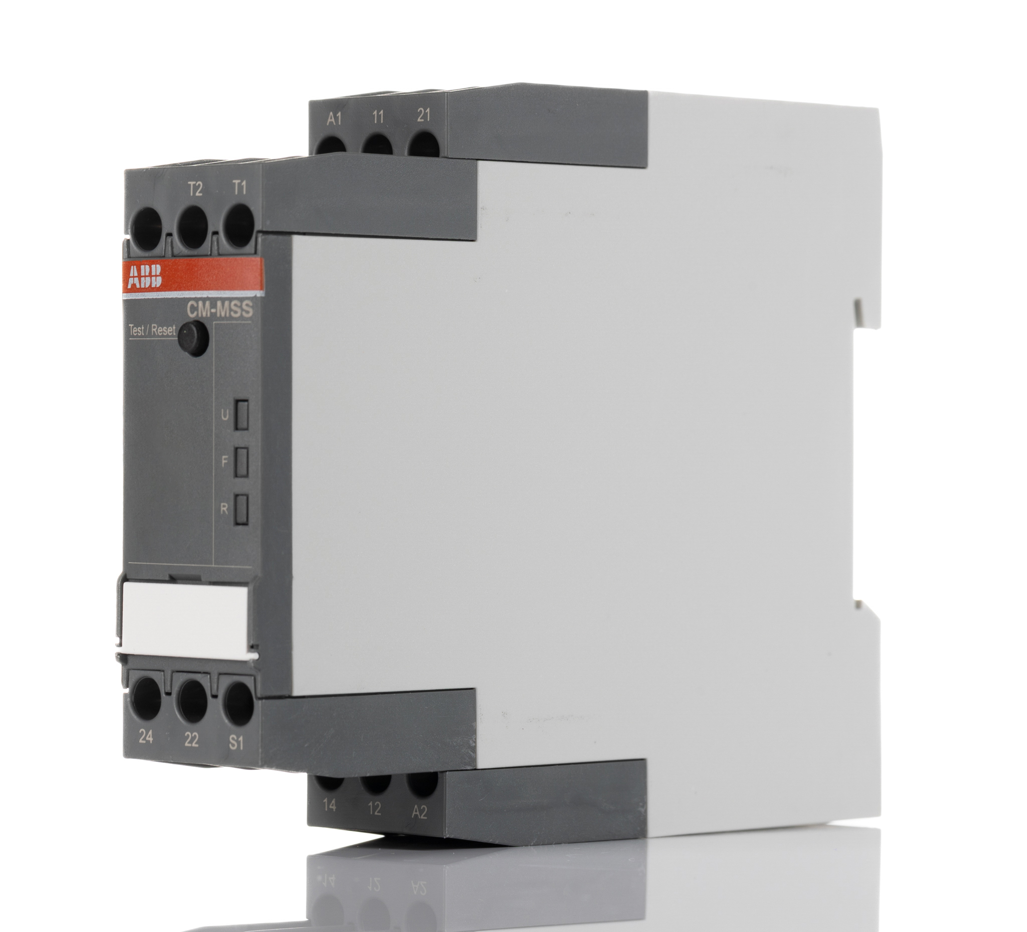 ABB Temperature Monitoring Relay, 1 Phase, DPDT, 220 → 240V ac, DIN Rail