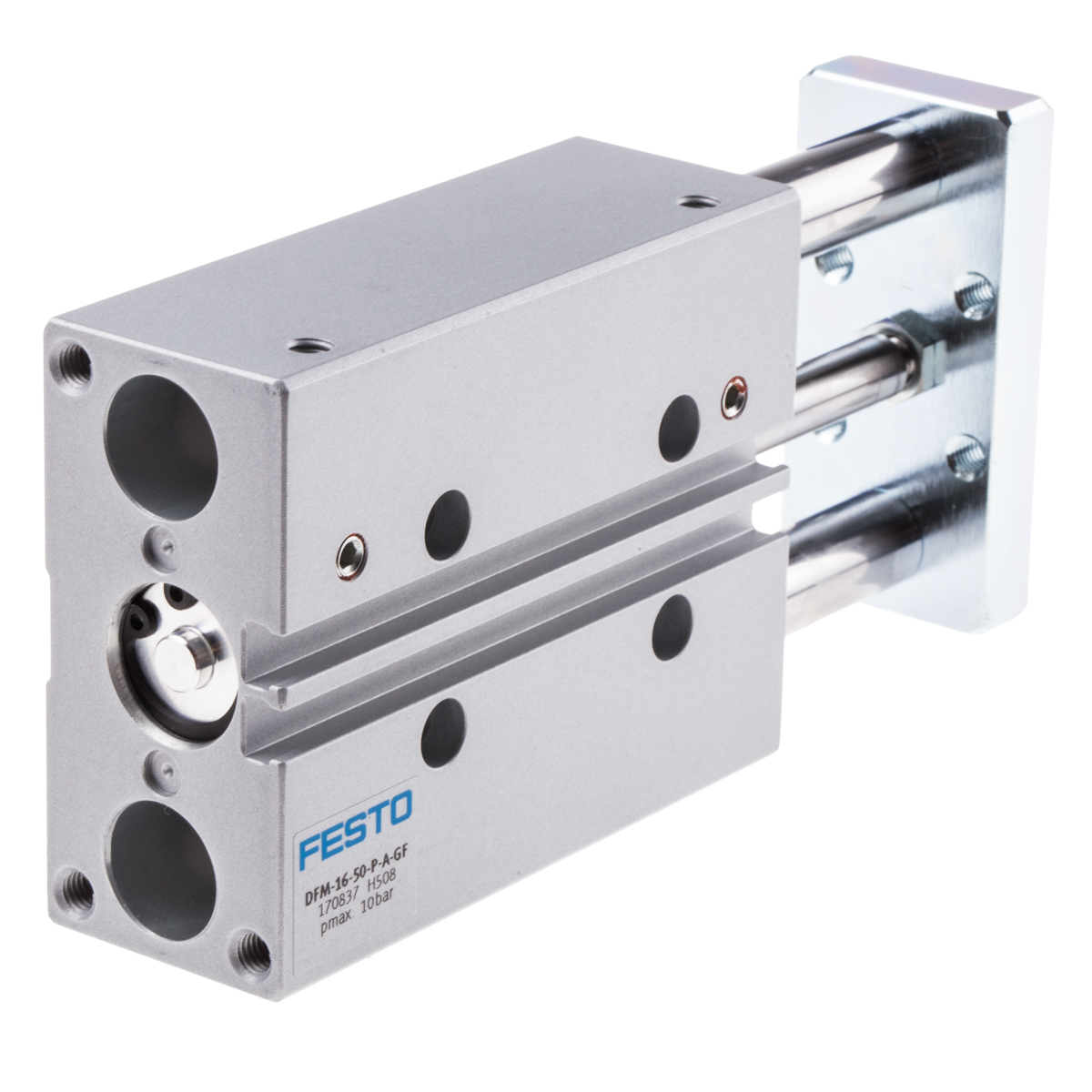 Festo Pneumatic Guided Cylinder - 170837, 16mm Bore, 50mm Stroke, DFM Series, Double Acting
