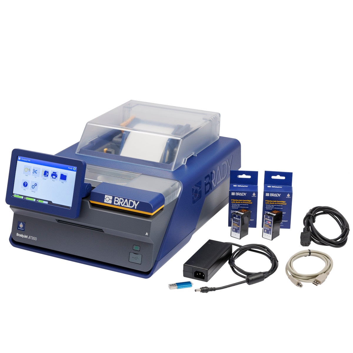Brady BradyJet Handheld Label Printer, 107.95mm Max Label Width, UK
