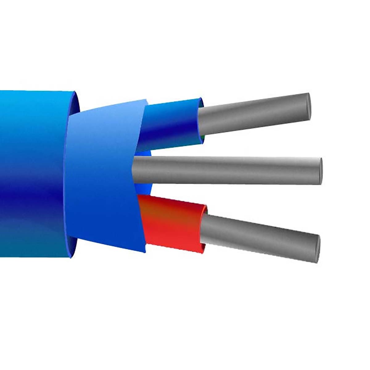 RS PRO Type T Thermocouple Cable/Wire, 25m, Screened, PVC Mylar Insulation, +105°C Max, 7/0.2mm