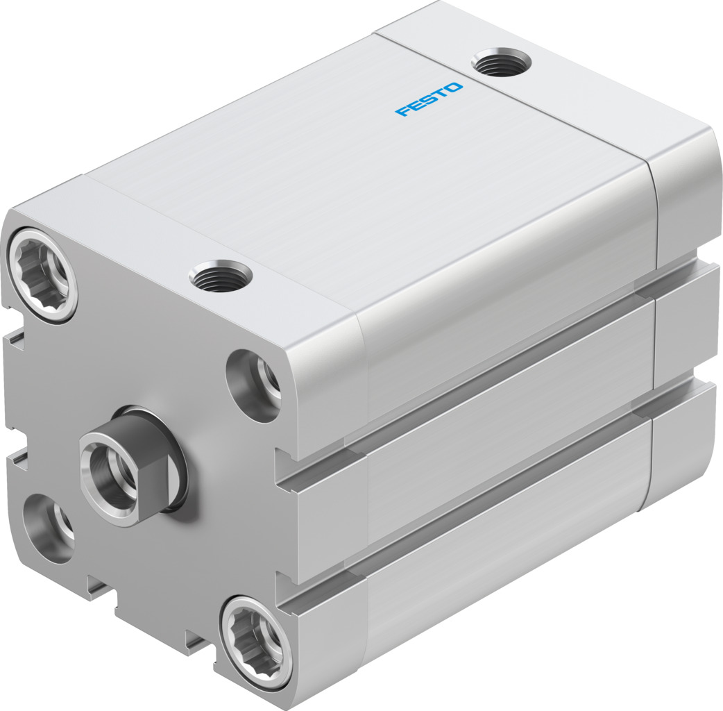 Festo Pneumatic Cylinder - 536327 50 mm Bore, 50 mm ADN Series, Double Acting Acting