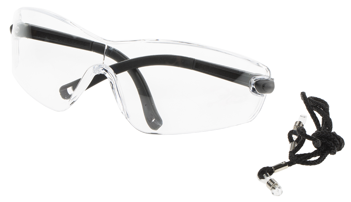 Portwest UV Safety Glasses, Clear Polycarbonate Lens