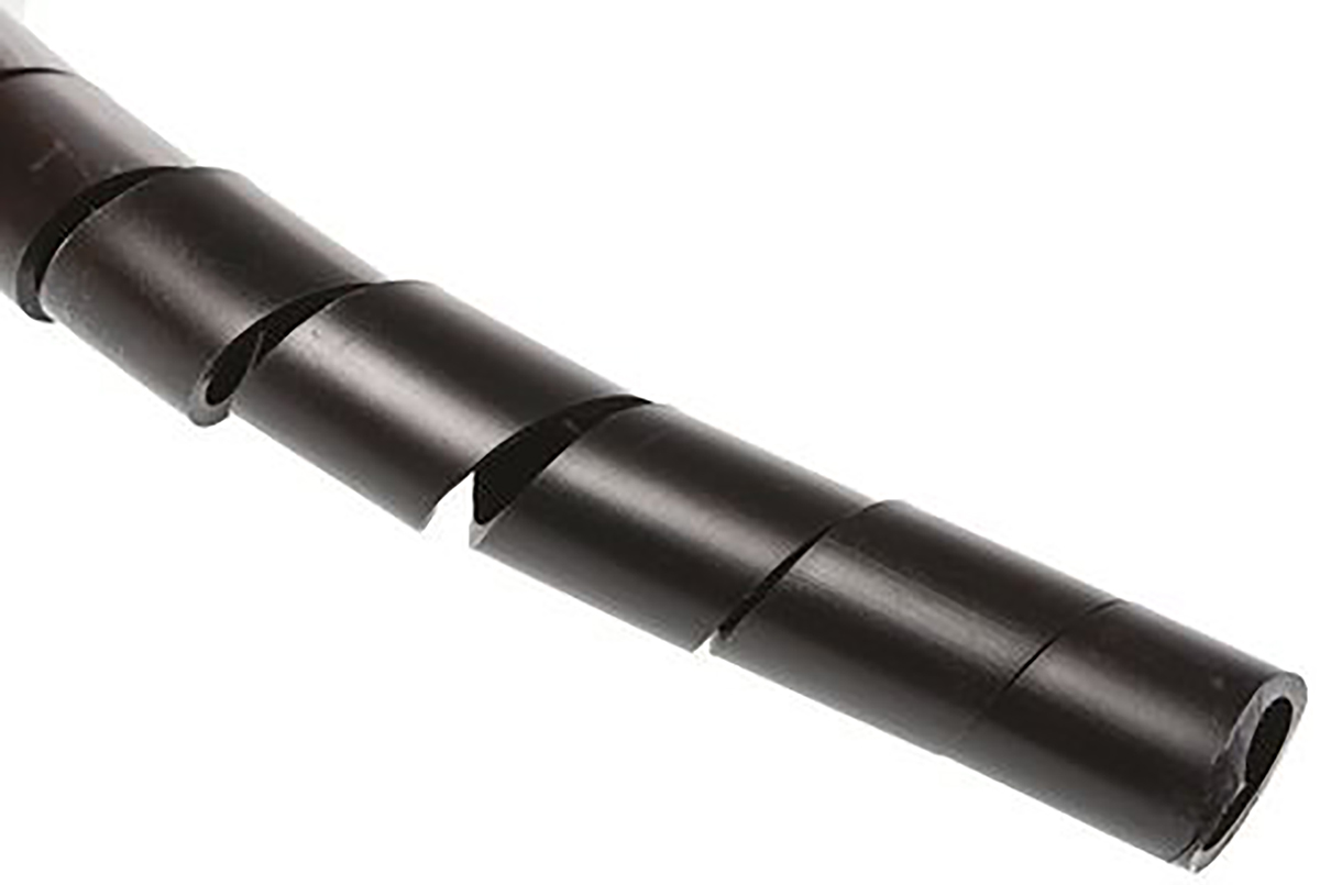 HellermannTyton Spiral Wrap, I.D 16mm, 150mm Polyethylene SBPE Series
