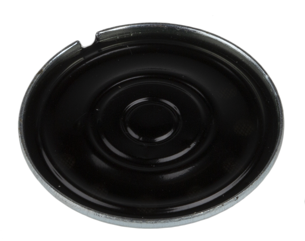 RS PRO 8Ω 0.5W Miniature Speaker 20mm Dia. , 20 (Dia.) x 3mm