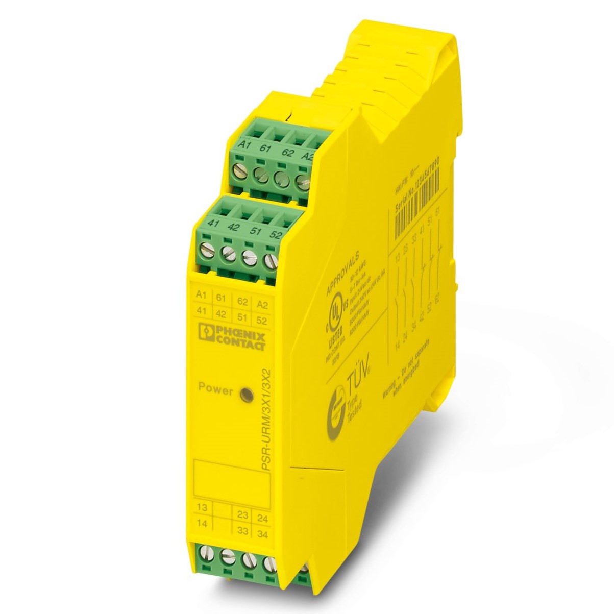 Phoenix Contact PSRclassic PSR-SPP Coupling Relay 24V ac/dc 3 Safety Contacts