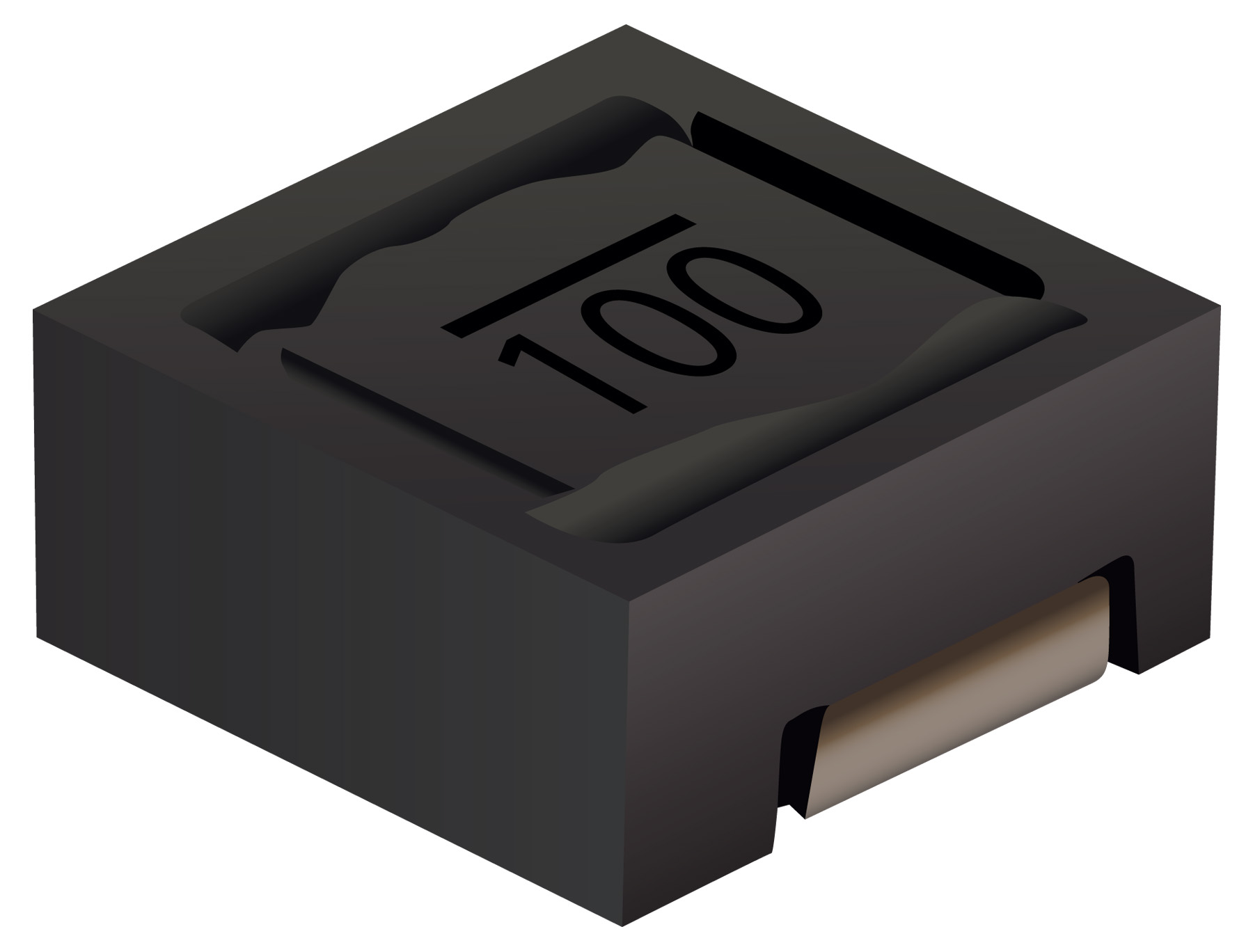 Bourns, SRR3818A, 3818 Yes Wirewound Surface Mount Inductor with a Ferrite Core, 10 μH Shielded 20 % 1.3 A Idc Q:20