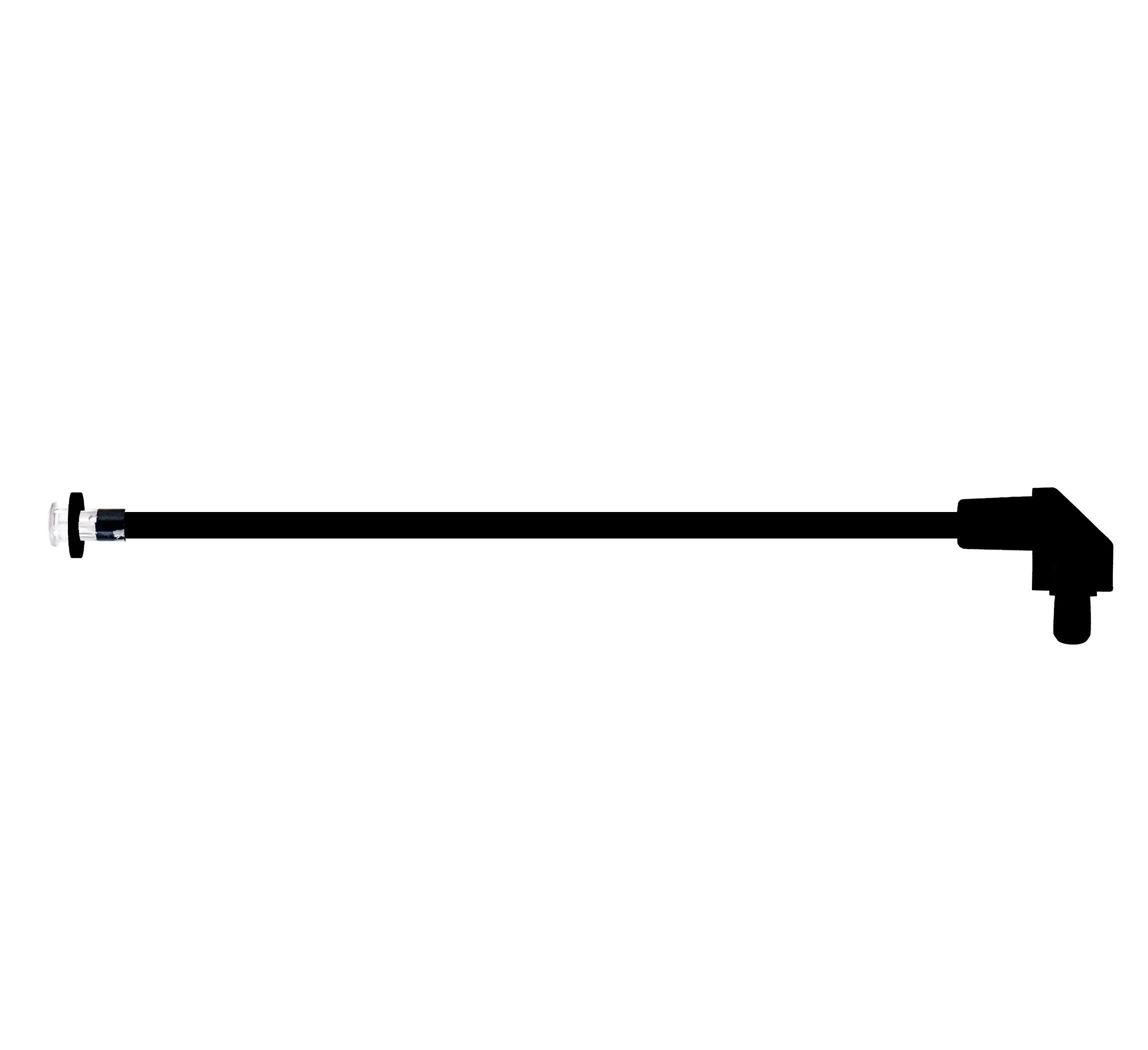 SZR1-10.00-F4PS54 Bivar, Panel Mount Right Angle Flexible LED Light Pipe, Round Lens