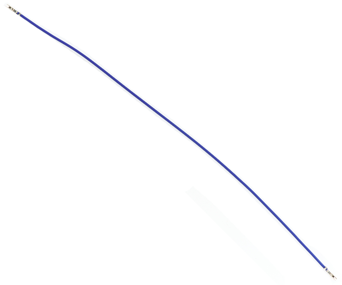 JST Female SZE to Female SZE Crimped Wire, 150mm, 0.14mm², Blue
