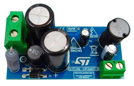 STMicroelectronics 15 V / 100 mA High Voltage Buck Converter Buck Converter for VIPER26K