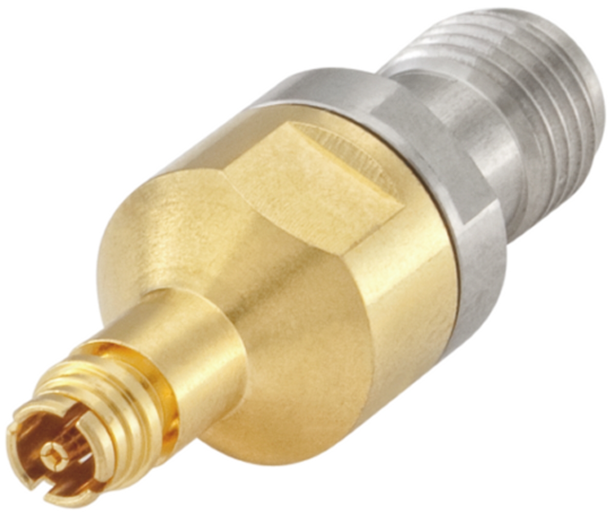 Rosenberger Straight 50Ω RF Adapter SMP Socket to SMA Socket 40GHz