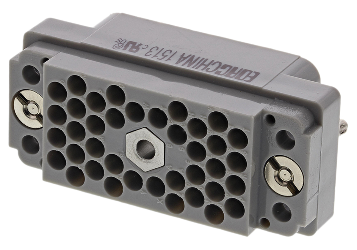 EDAC, 516 Heavy Duty Power Connector, Male, Straight, 38 Way